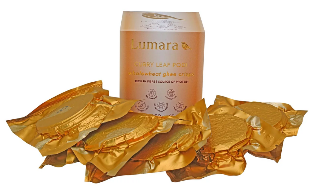 Lumara Curry Leaf Podi Crisps